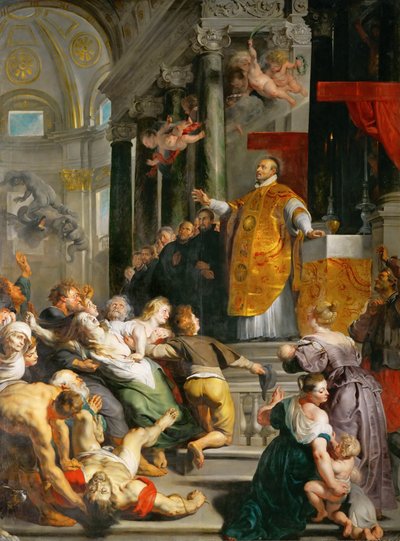 Miracle of St. Ignatius by Peter Paul Rubens